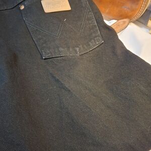 Wrangler Men's Black Jeans